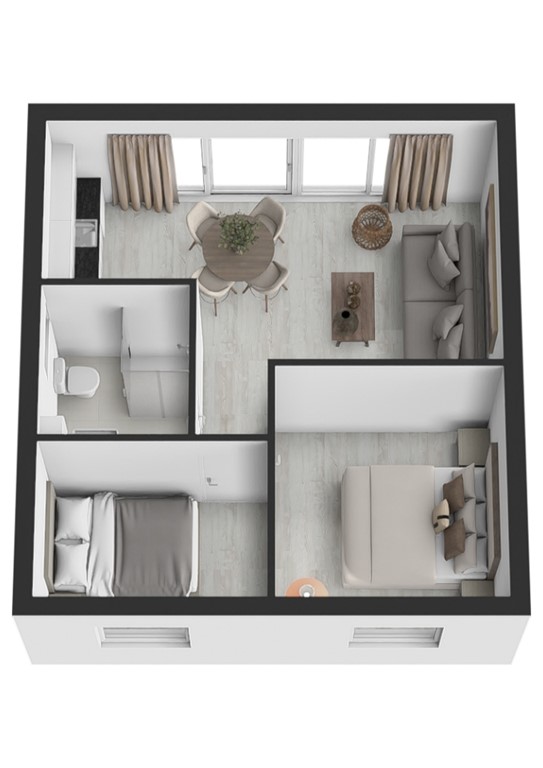 mediumsize floorplan